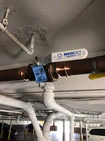 Copper pipe repair and valve work for Water Line Repair in DRNAG